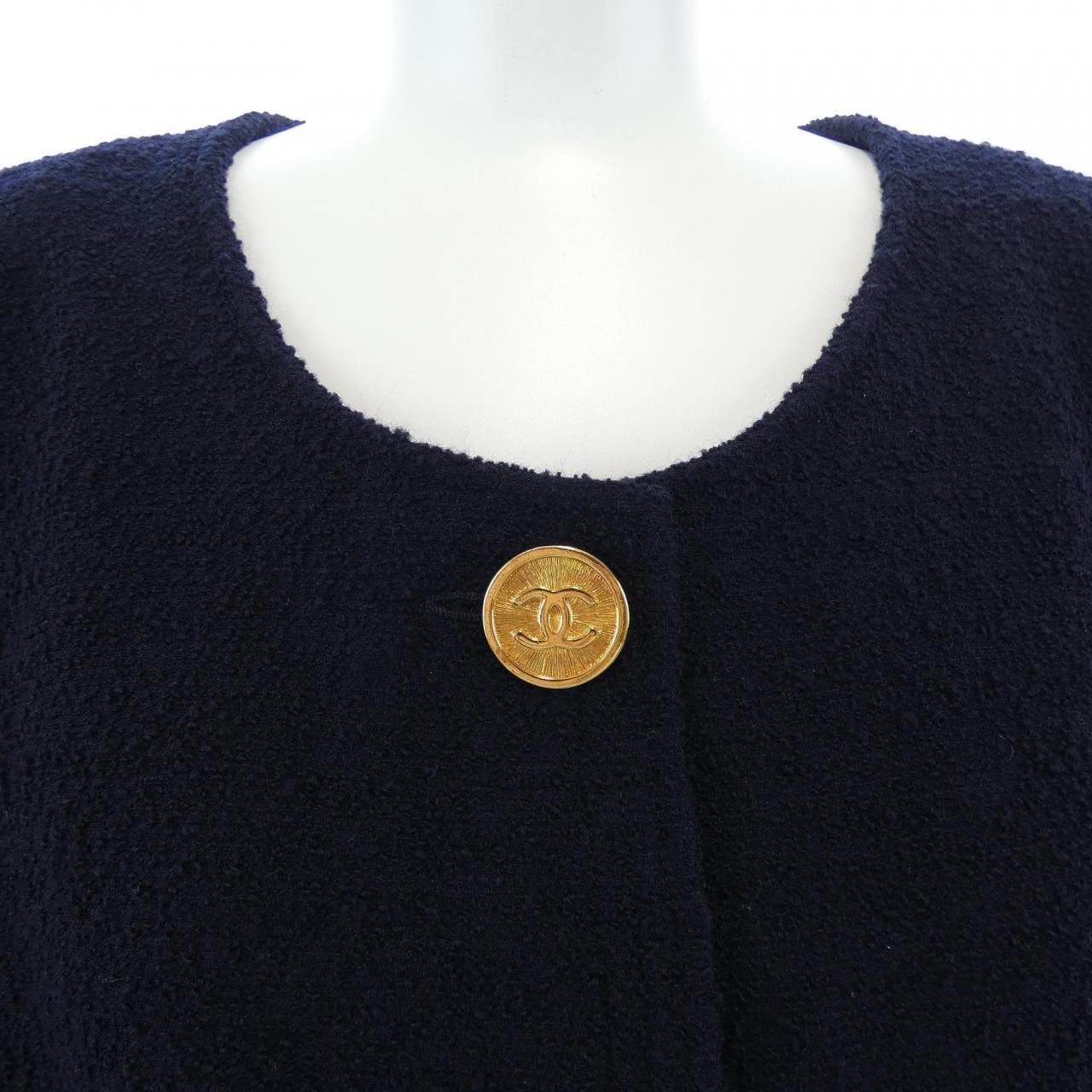 【ヴィンテージ】シャネル CHANEL 20780 ノーカラージャケット