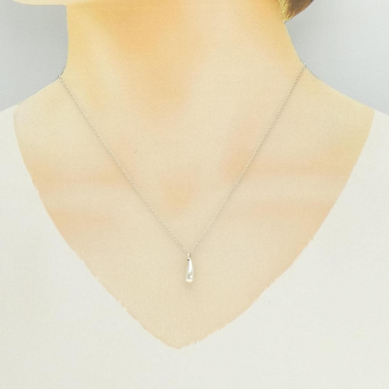 ティファニー ティアドロップ ネックレス