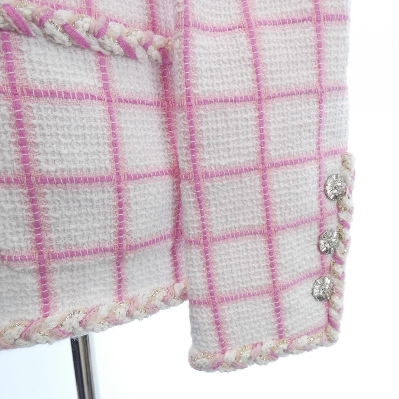 シャネル CHANEL LOOK38 P73947V65544 23C ノーカラージャケット