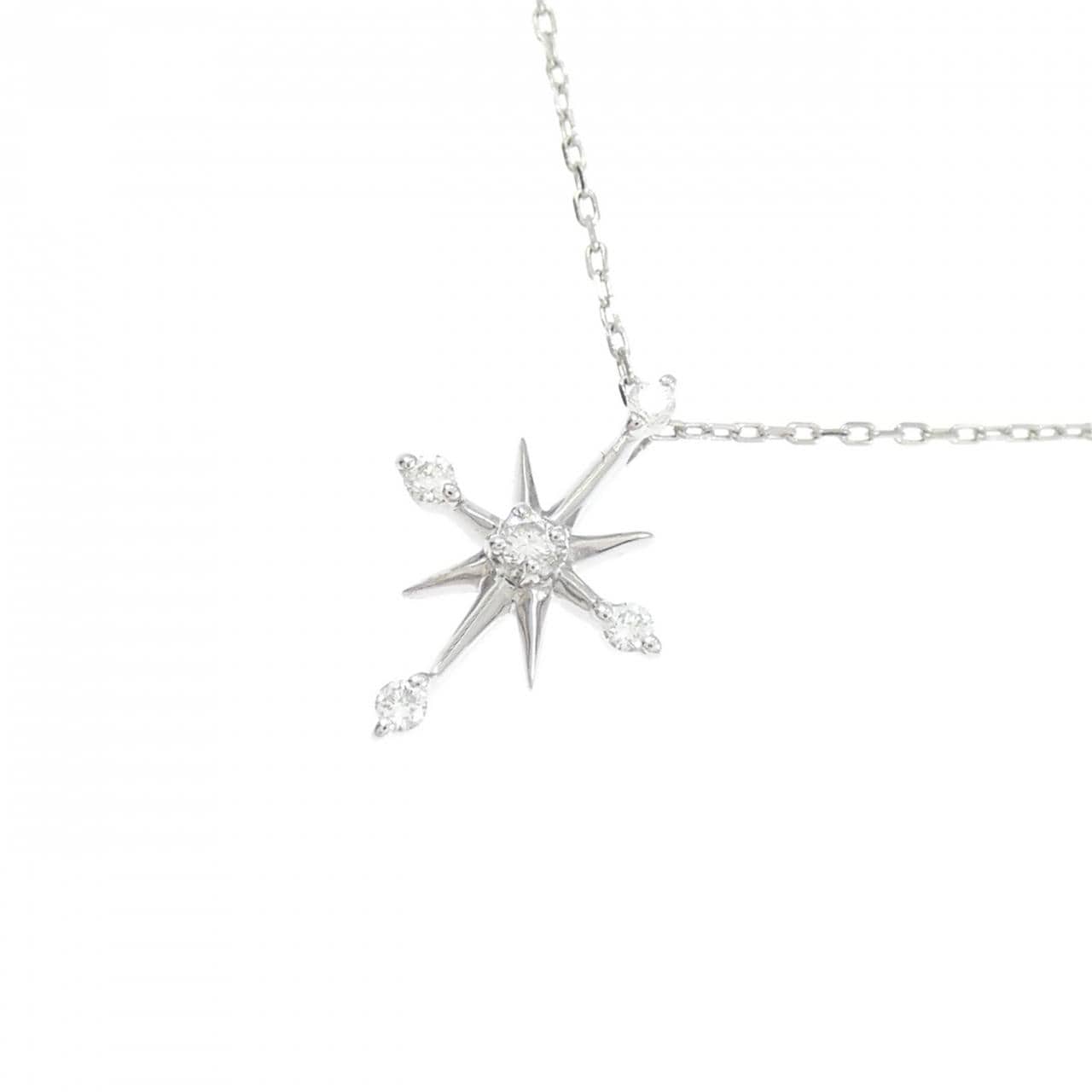 スタージュエリー ダイヤモンド ネックレス 0.04CT