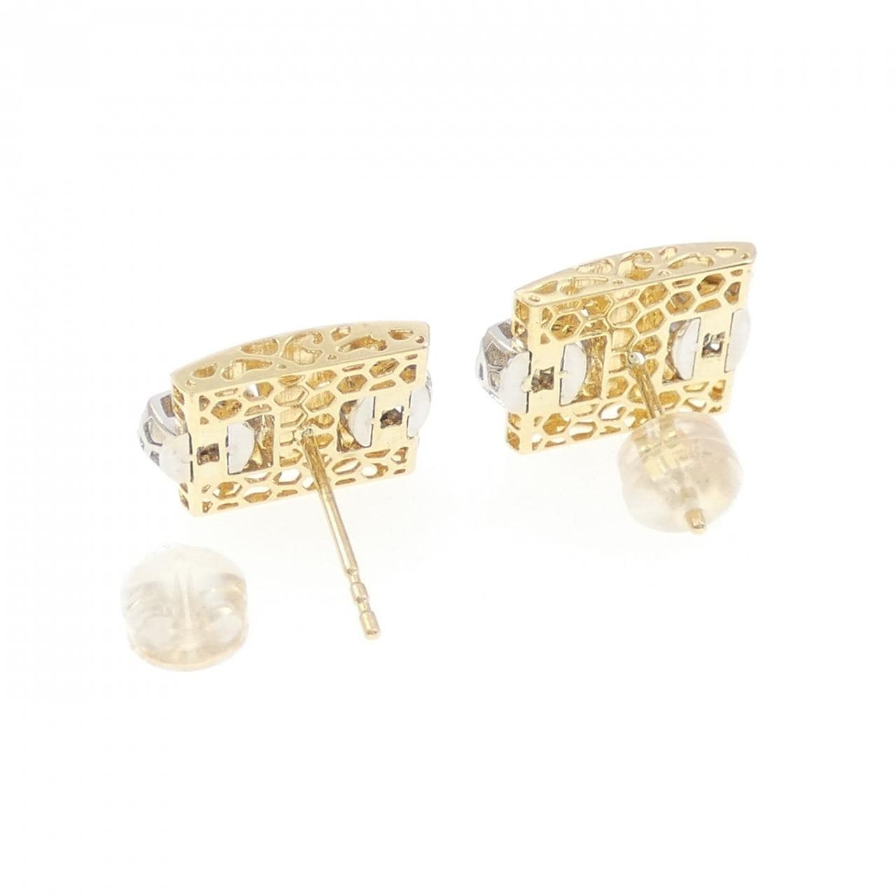 K18YG/K18WG ピアス