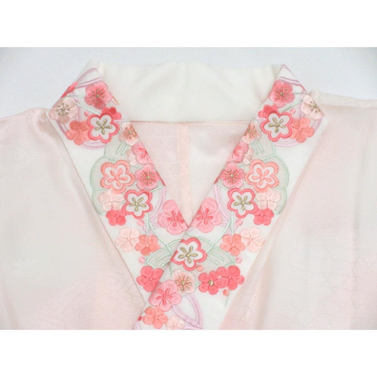 長襦袢　振袖　ボカシ染