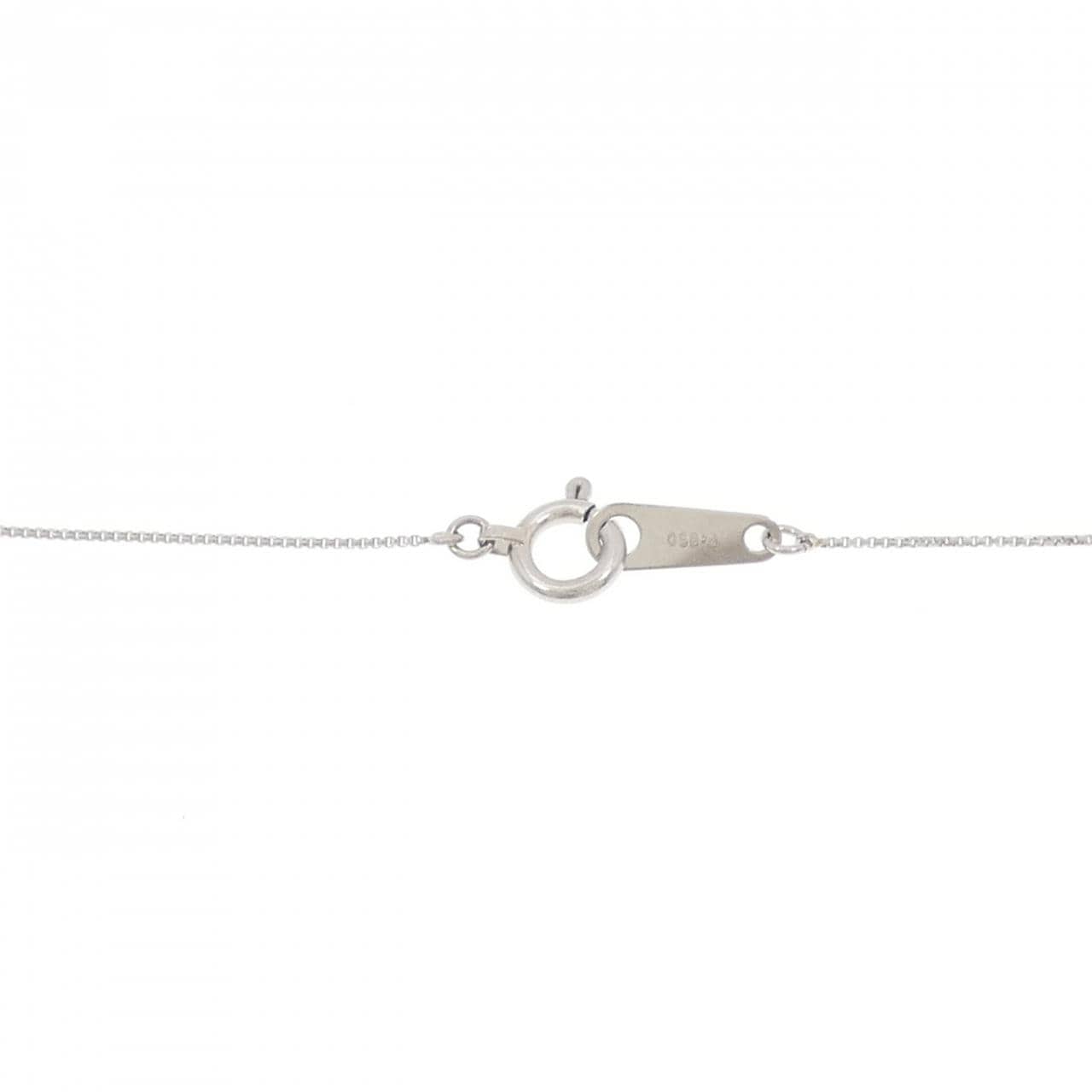 PT900/PT850 ガーネット ネックレス