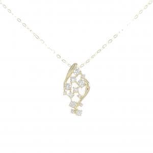 【新品】K18YG ダイヤモンド ネックレス 0.30CT