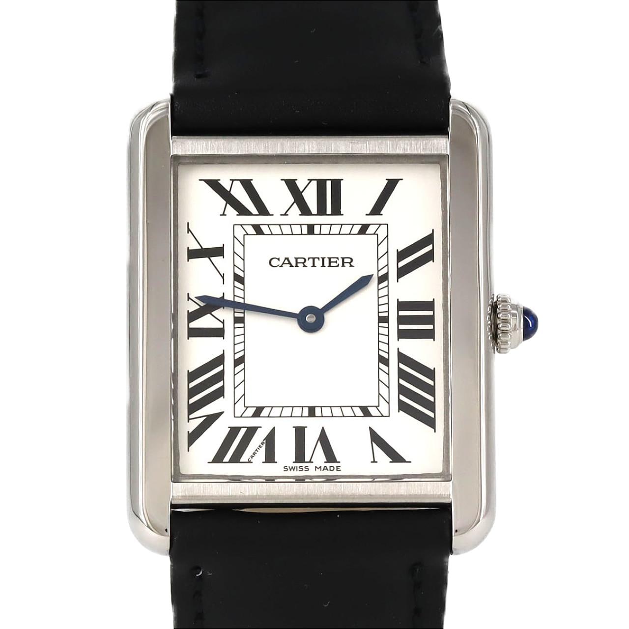 カルティエ タンクソロLM WSTA0028 SS クォーツ