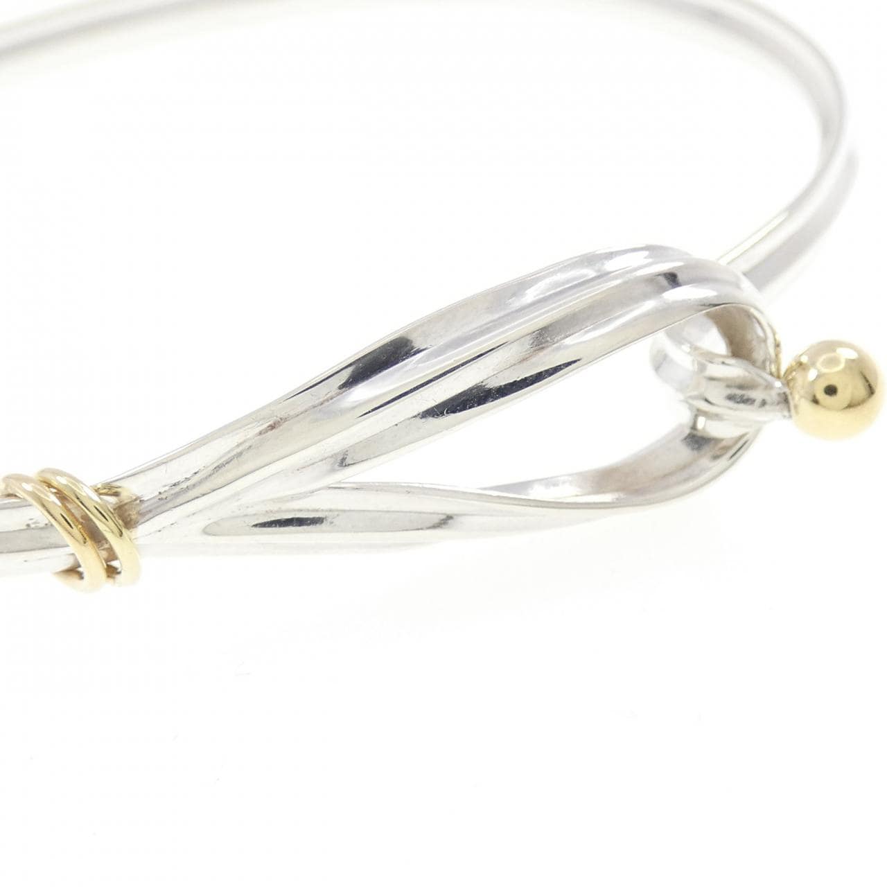 【ヴィンテージ】ティファニー ラブノット バングル