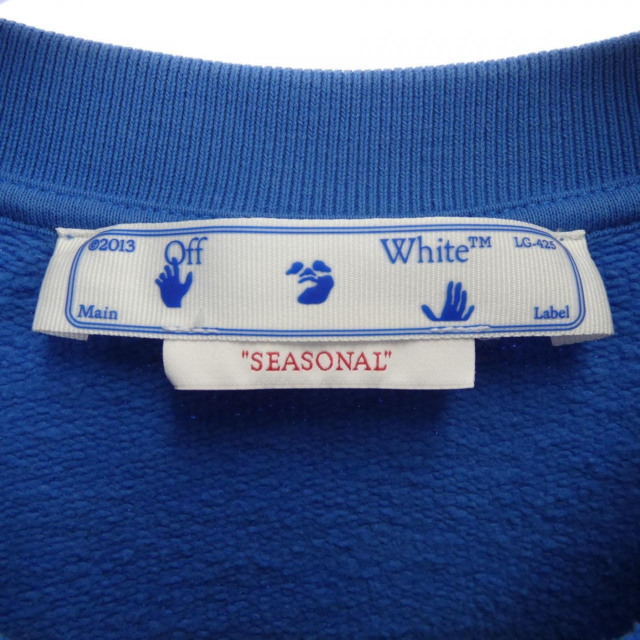 OFF-WHITE-WHITE OMBA057F22FLE002 衛衣