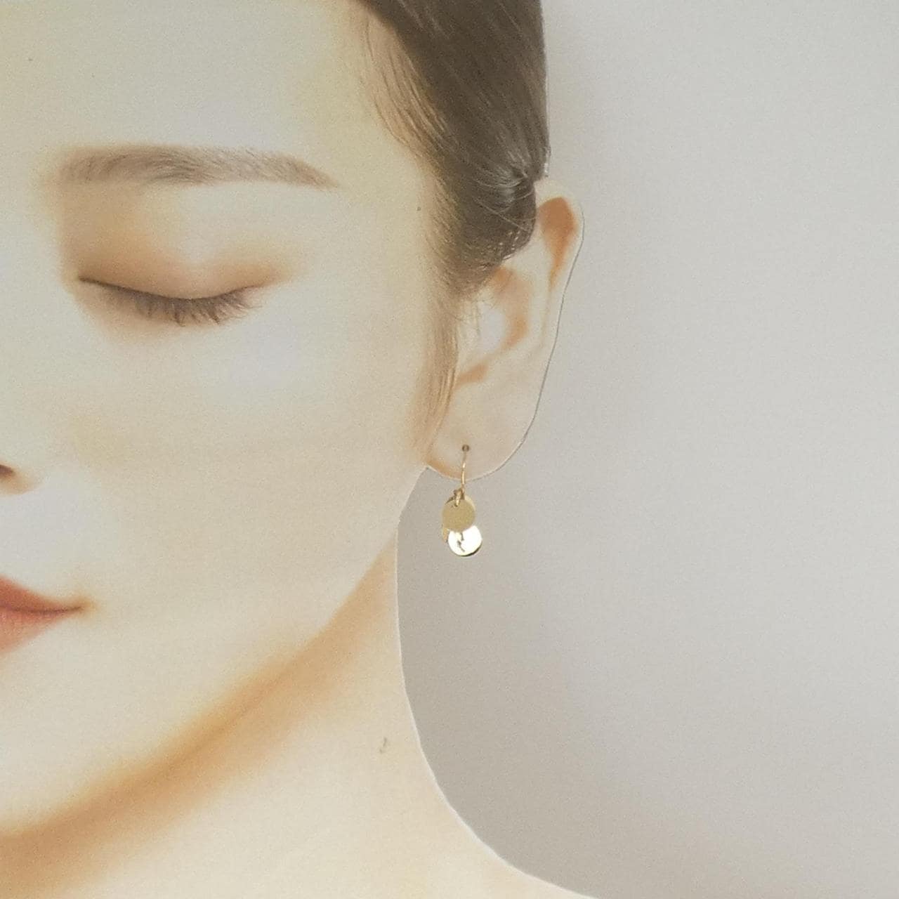 エテ K10YG ピアス