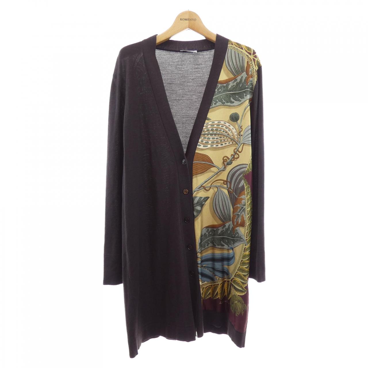 サルヴァトーレフェラガモ SALVATORE FERRAGAMO 0740075 ロングカーディガン