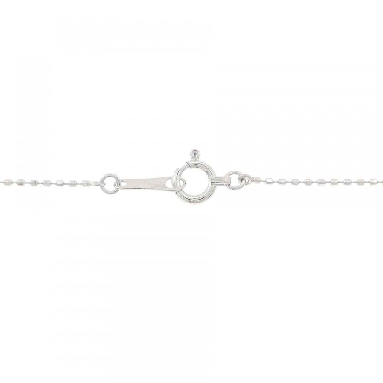 K18WG ダイヤモンド ネックレス 0.50CT