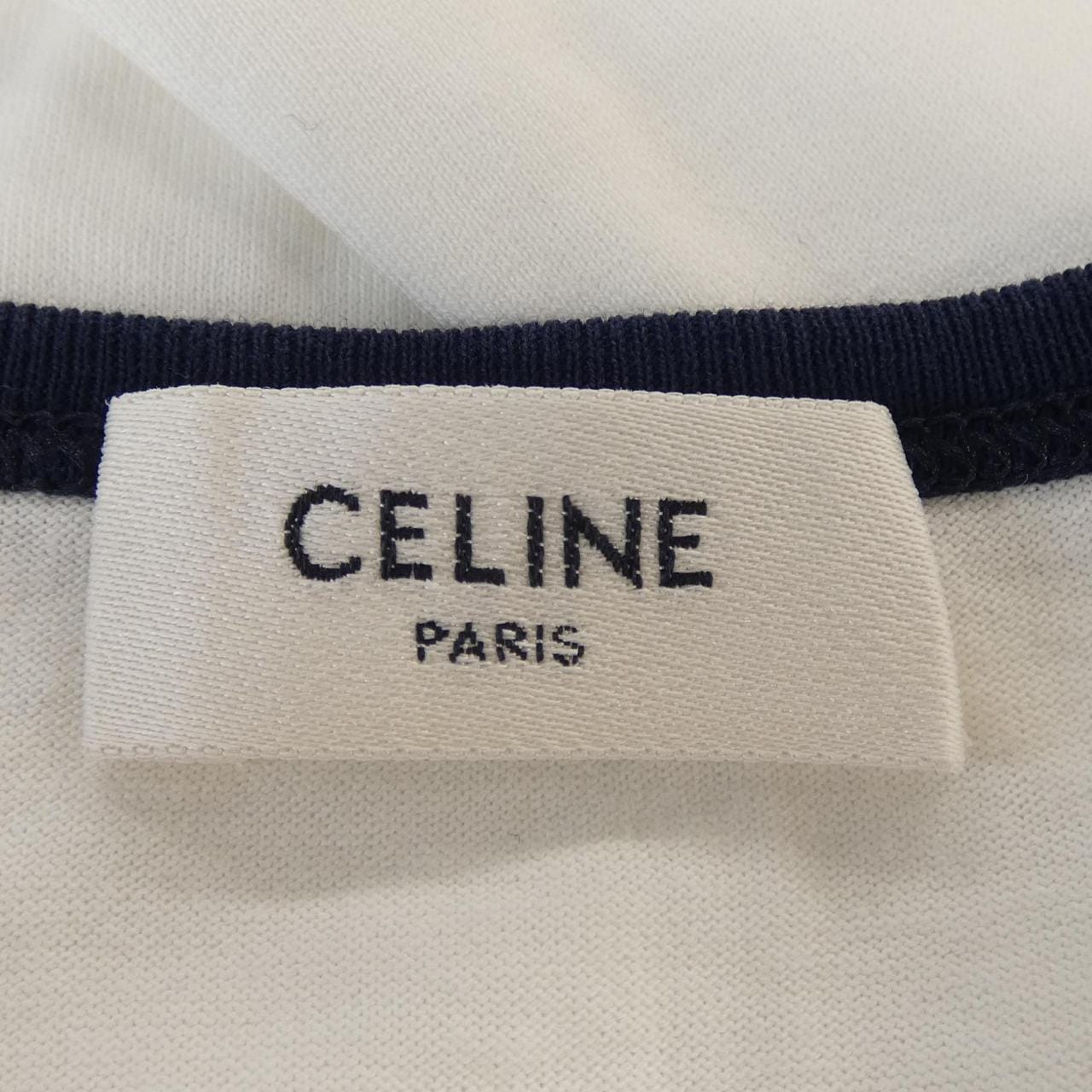 セリーヌ CELINE CELINE PARIS Tシャツ　トリオンフ TRIOMPHE 2X872671Q Tシャツ