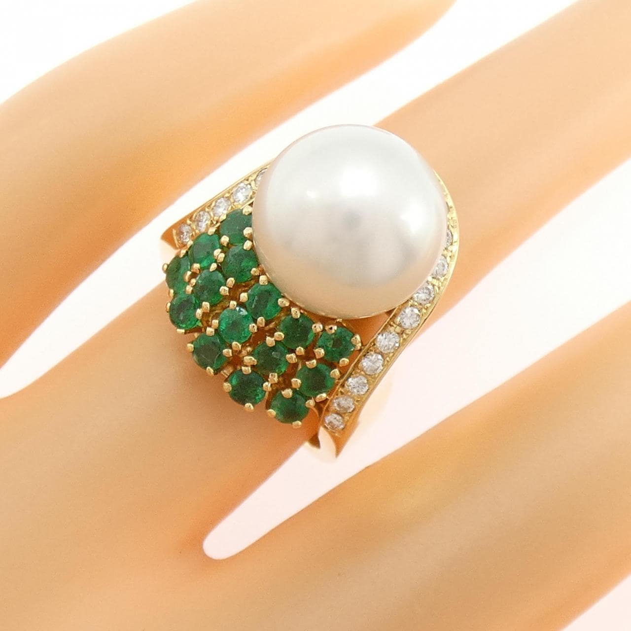 ミキモト 白蝶パール リング 11.6mm