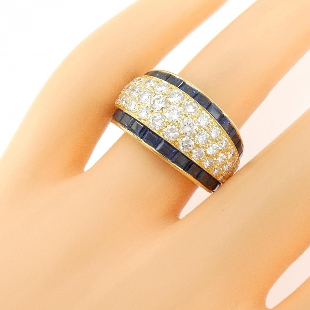 【ヴィンテージ】ヴァンクリーフ&アーペル サファイヤ リング