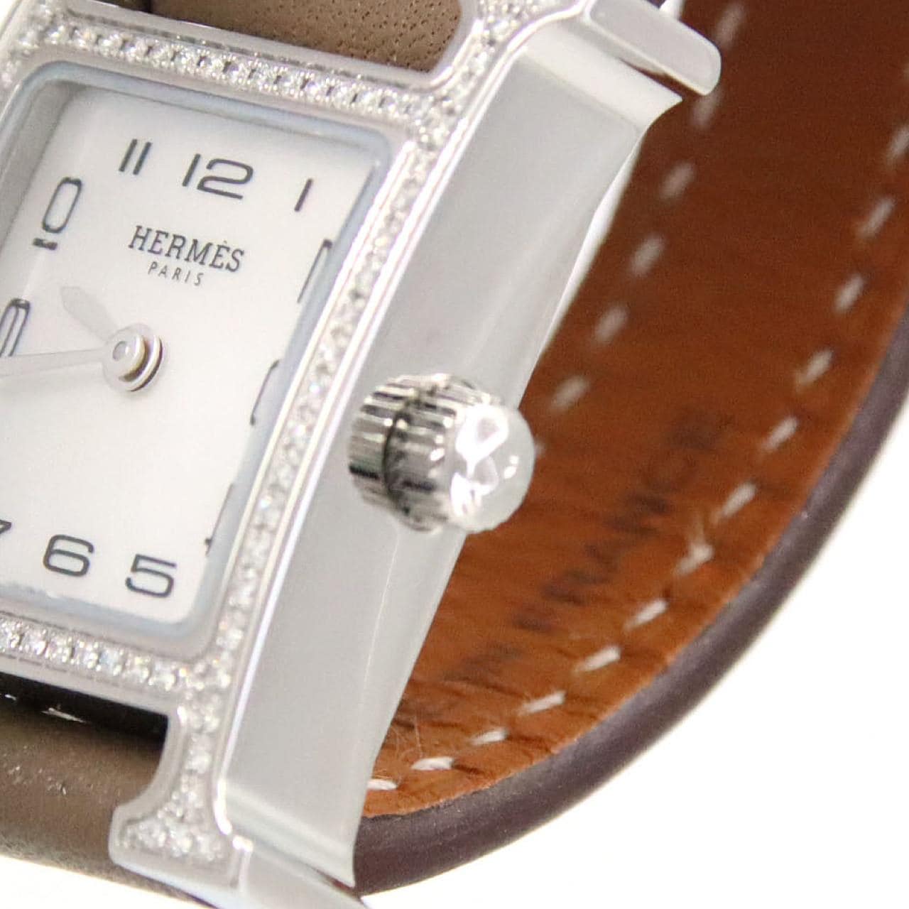 エルメス Hウォッチ/D HH1.131 SS クォーツ