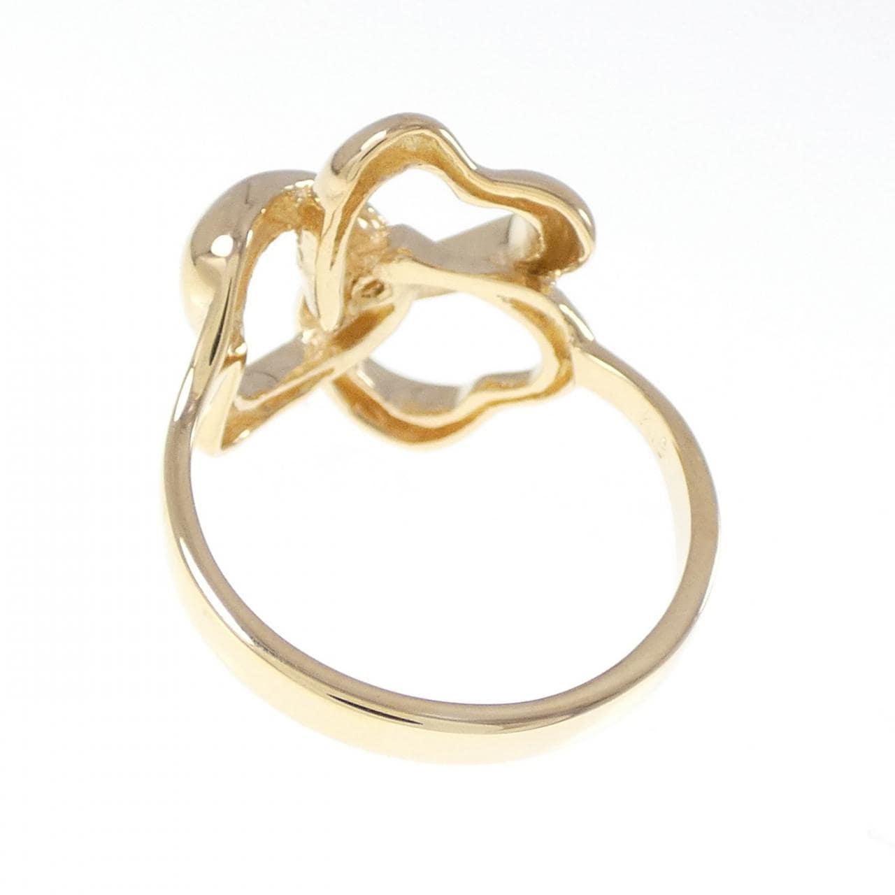 K18YG ダイヤモンド リング 0.015CT