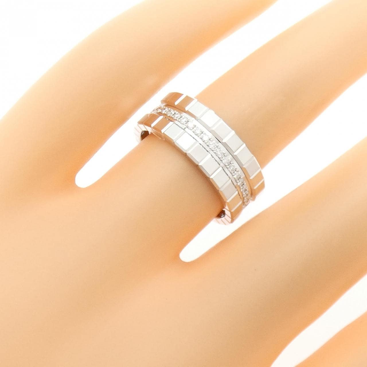 【新品】ショパール アイスキューブ リング