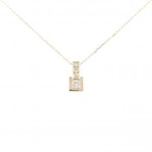 K18PG ダイヤモンド ネックレス 0.20CT