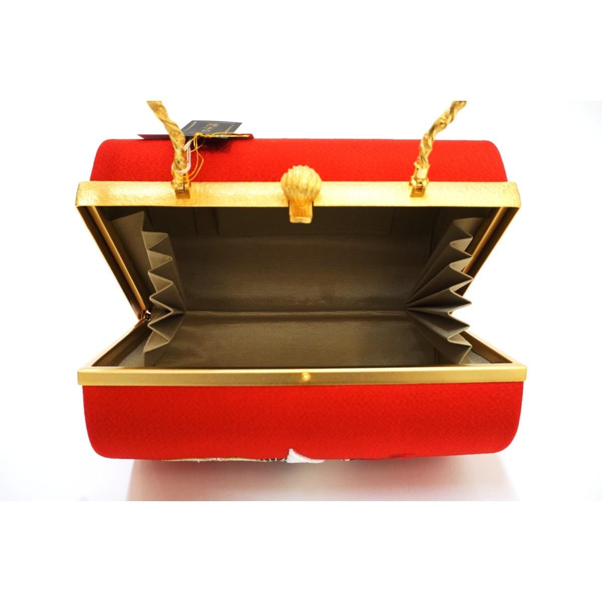 【新品】バッグ　松竹梅と鶴