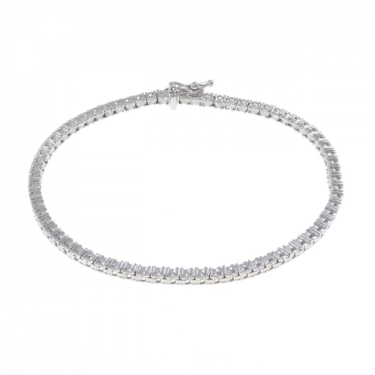 PT850 ダイヤモンド ブレスレット 2.00CT