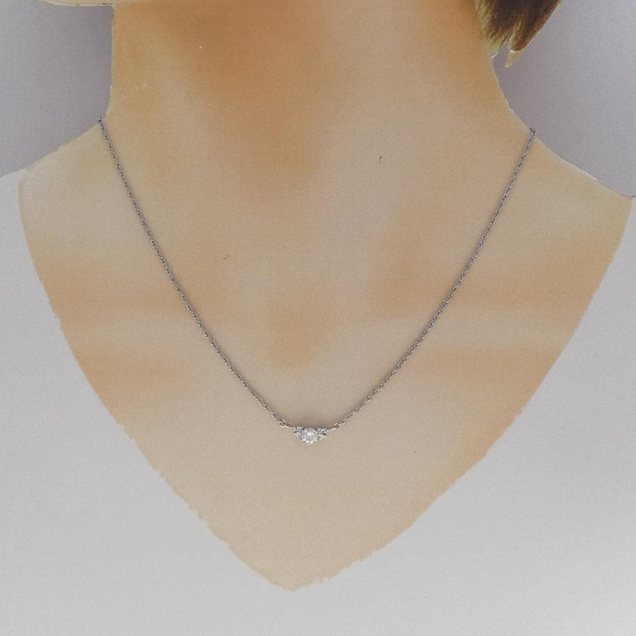 PT850 ダイヤモンド ネックレス 0.33CT