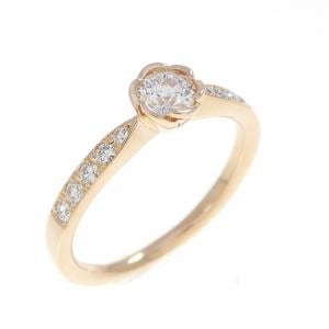 K18PG ダイヤモンド リング 0.219CT