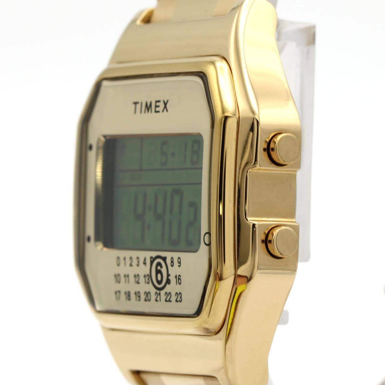 タイメックス T80 エムエム6メゾンマルジェラxTIMEX ゴールド S33YW0002/M10062/GOLD SS クォーツ
