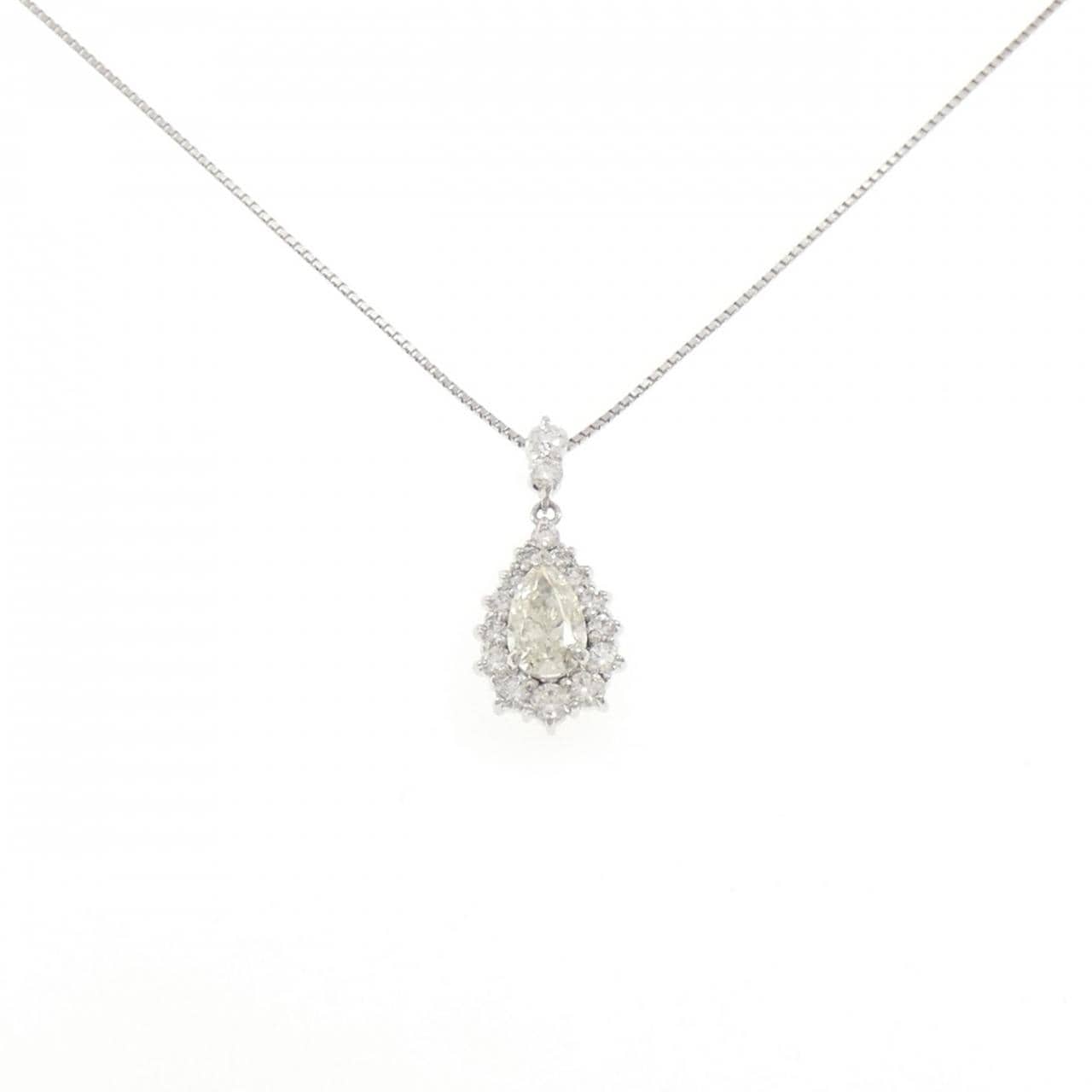PT900/PT850 ダイヤモンド ネックレス 1.003CT