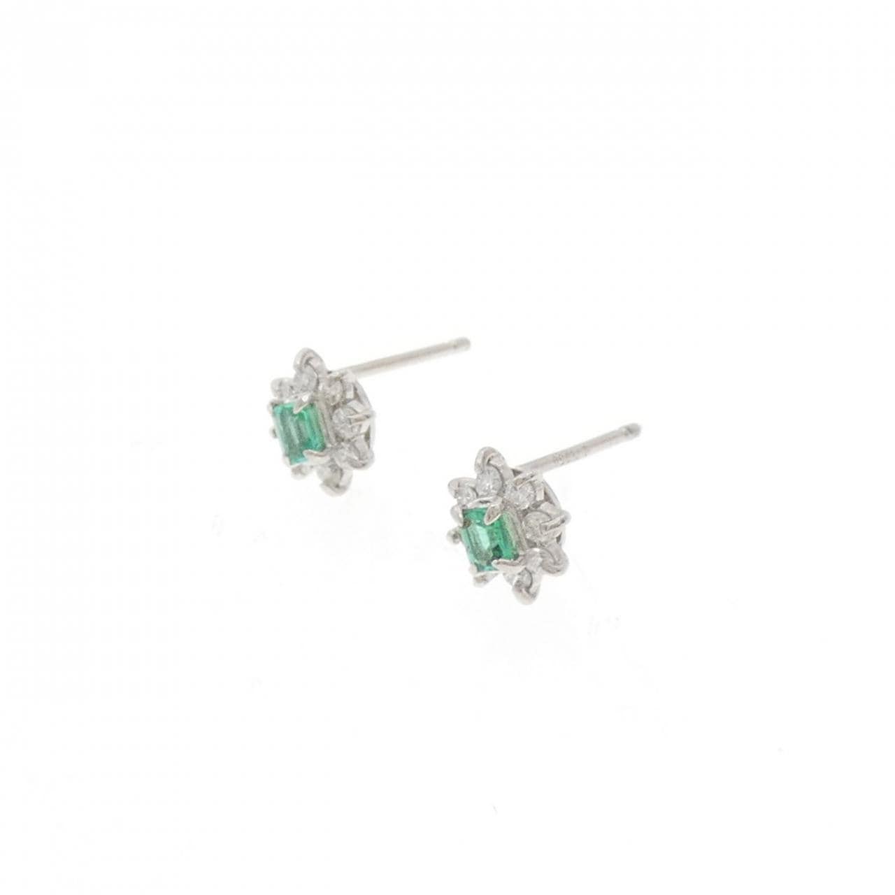 PT850/PT900 Emerald Earrings 0.16CT