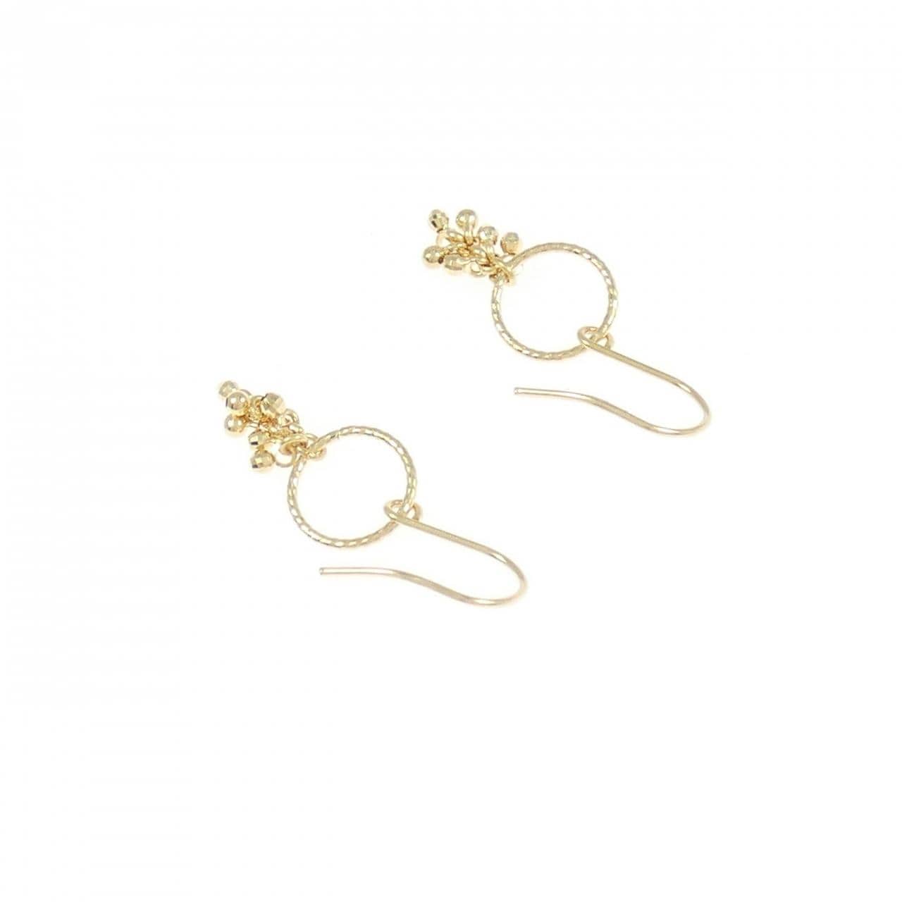 K18YG earrings