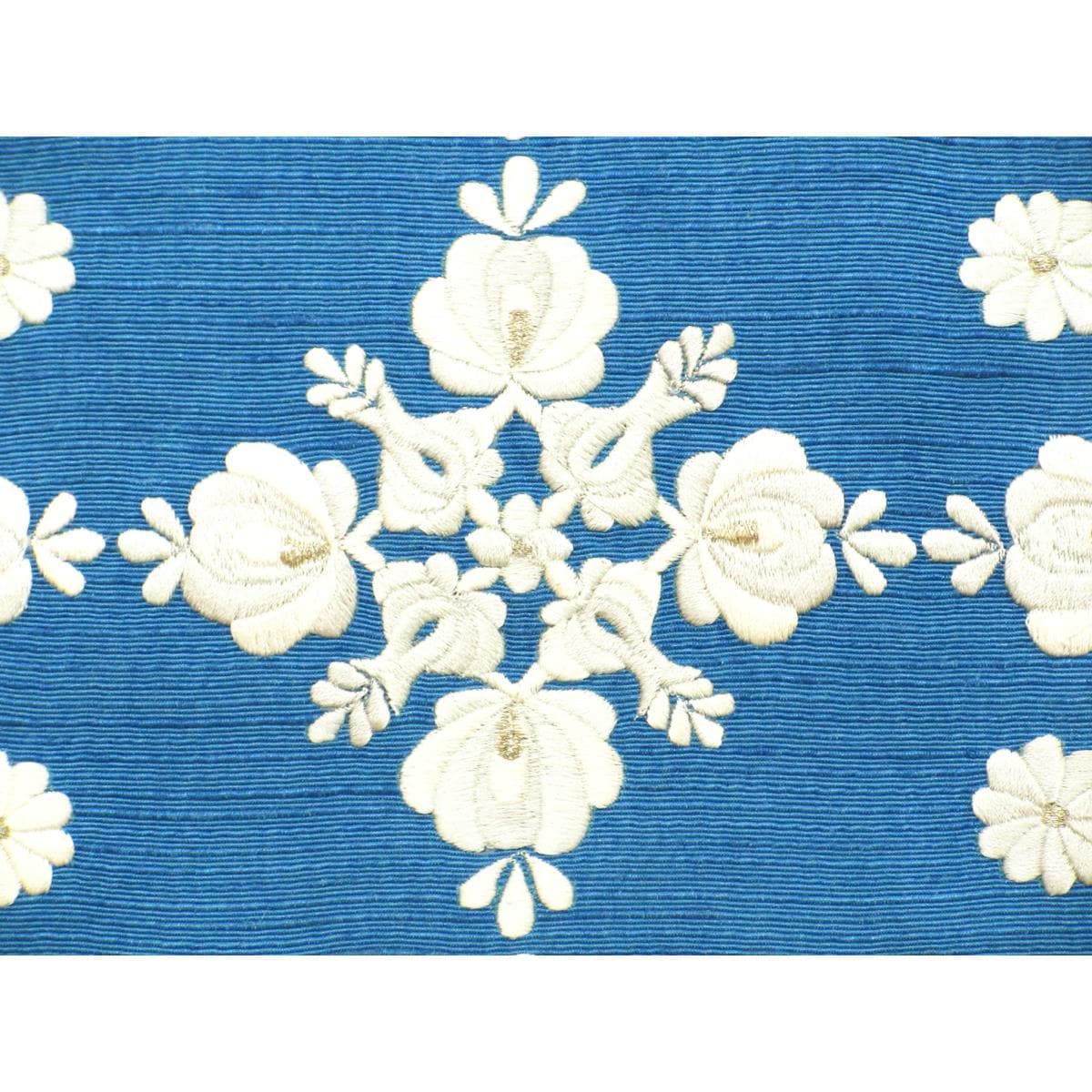 名古屋帯　刺繍加工　開き名古屋
