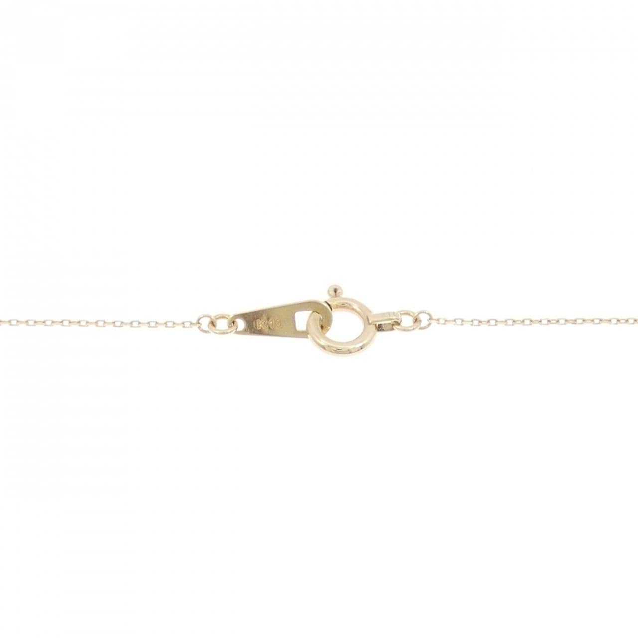 K10YG ダイヤモンド ネックレス 0.06CT