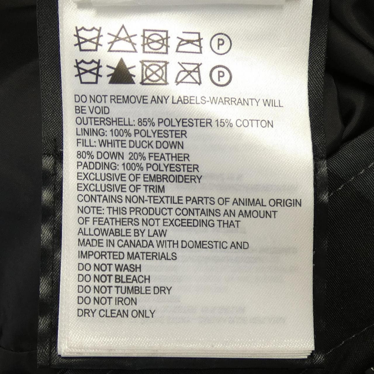 カナダグース CANADA GOOSE BLACK LABEL 3804MB MACMILLAN マクミラン ダウンジャケット