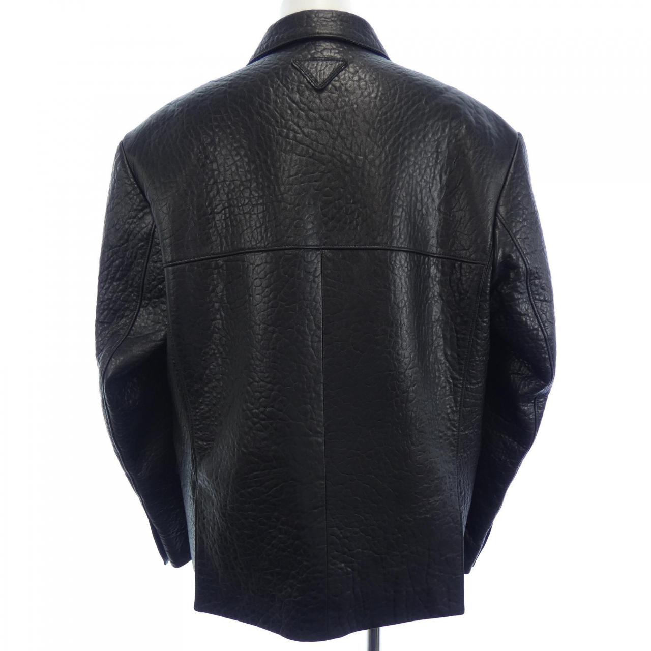 Prada PRADA leather jacket