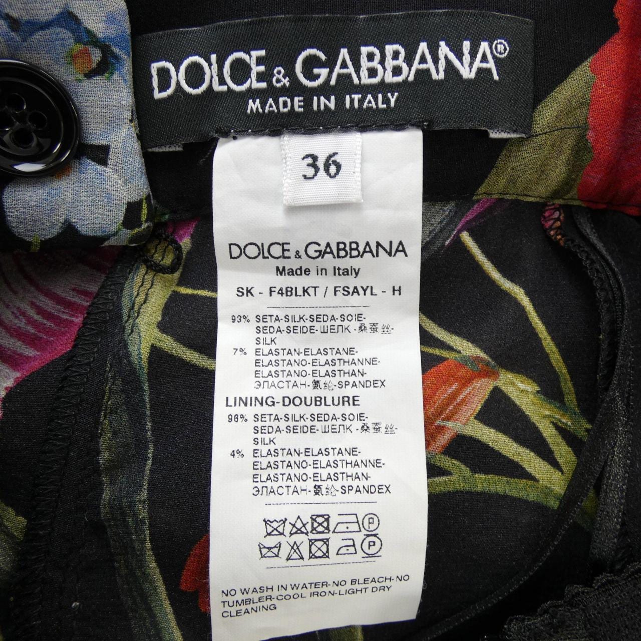 ドルチェアンドガッバーナ DOLCE&GABBANA スカート