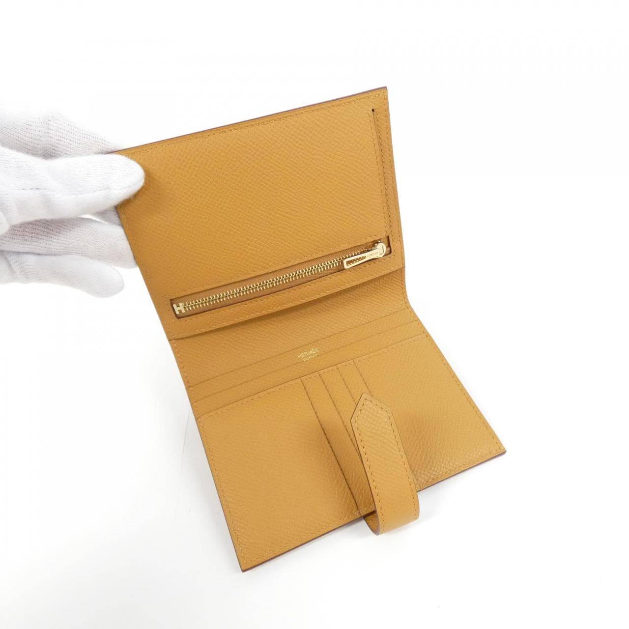 [Unused items] HERMES Bearn Compact 039790CC Wallet