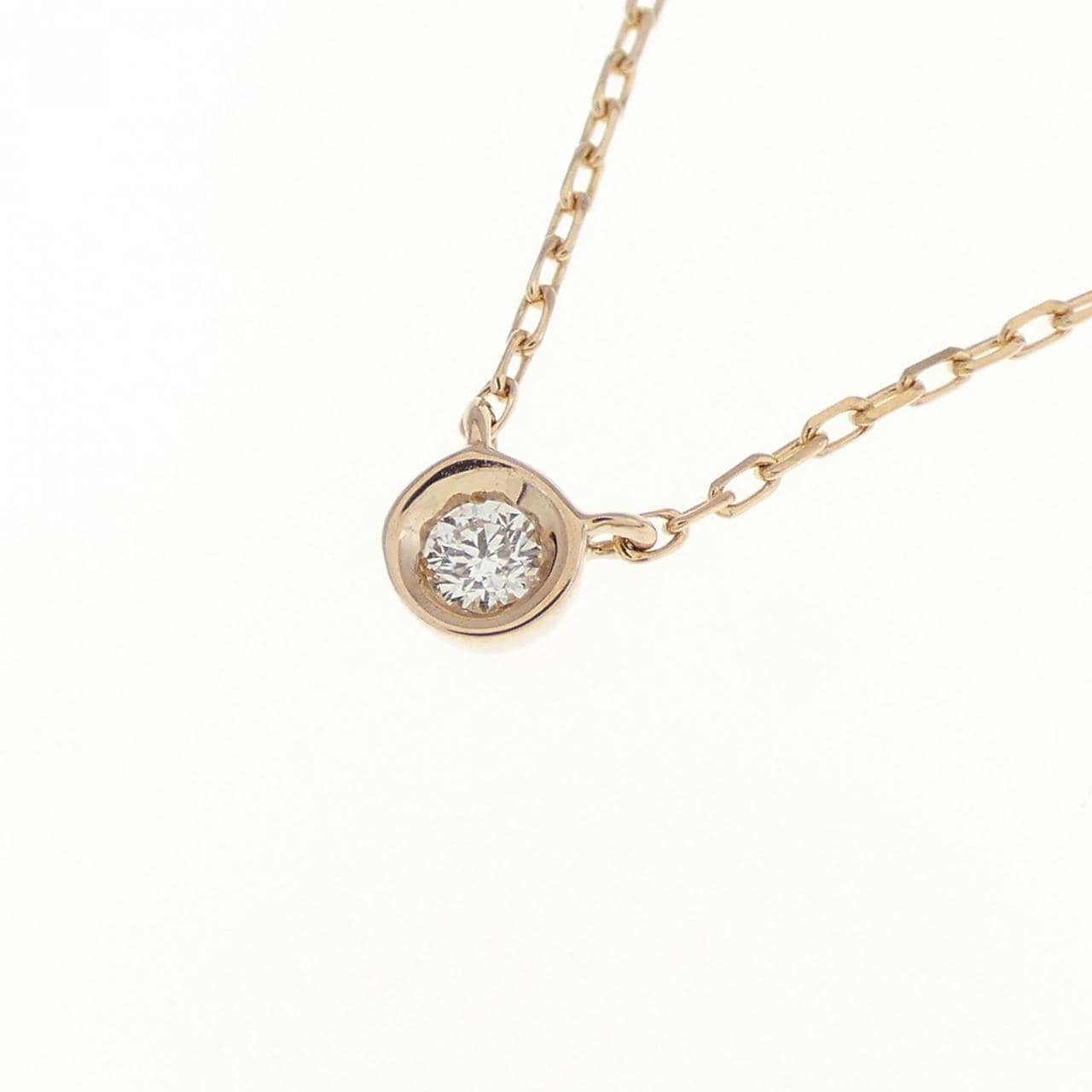 エテ ダイヤモンド ネックレス 0.03CT