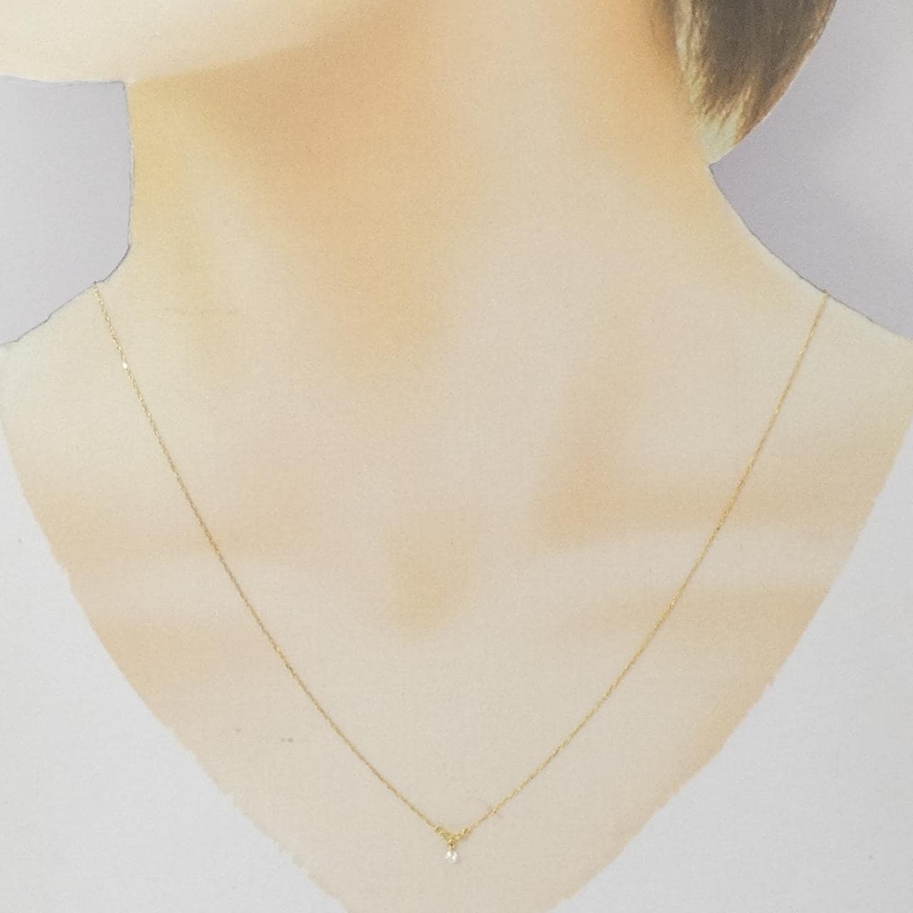 アーカー ビンドゥジーヴル ダイヤモンド ネックレス 0.03CT