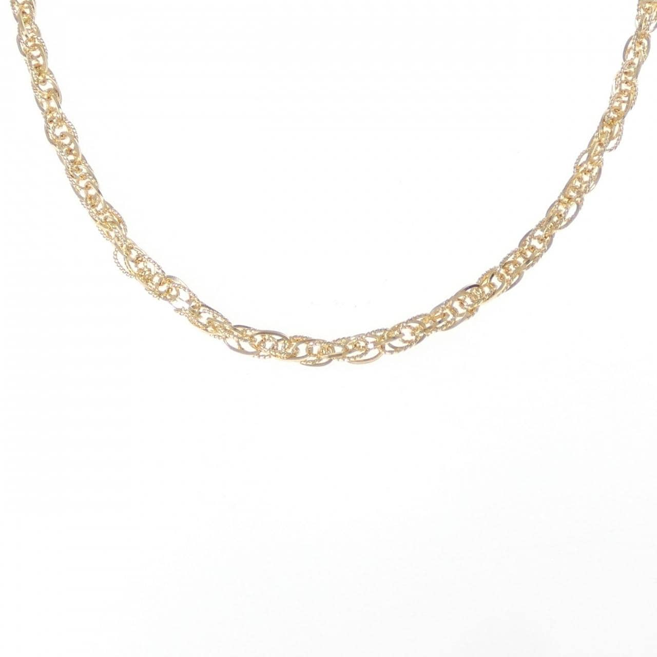 K18YG necklace