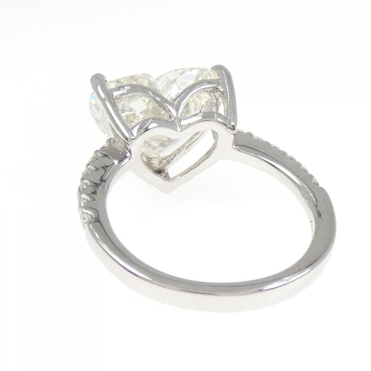 [Remake] PT Diamond Ring 5.126CT L SI2 Heart Shape