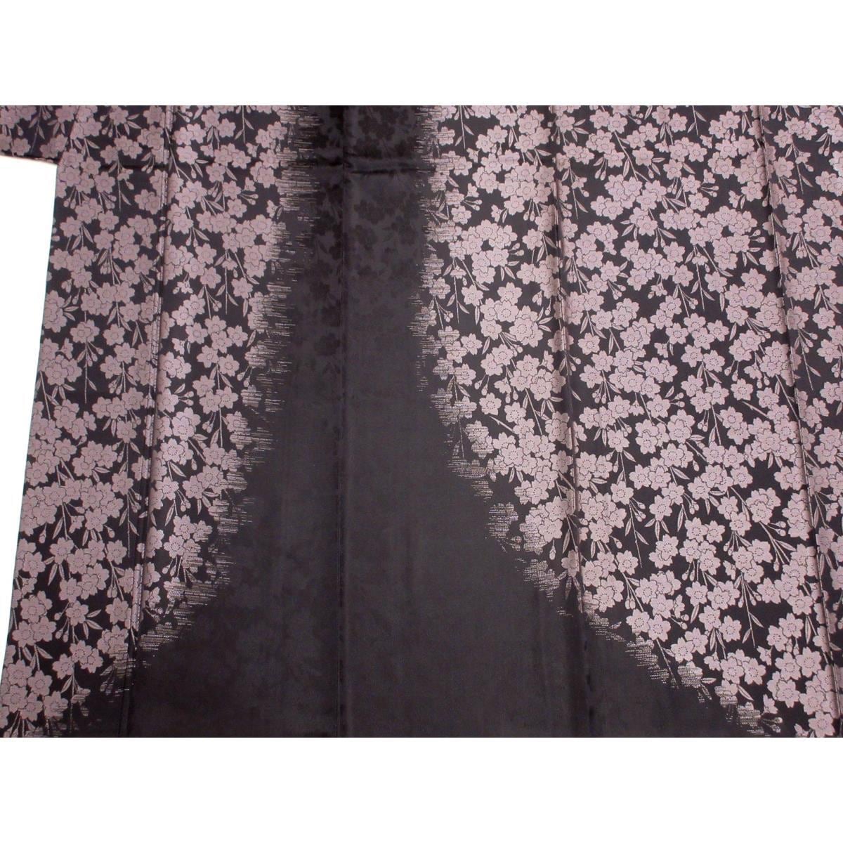 訪問着　お召織　身幅Ｌ寸