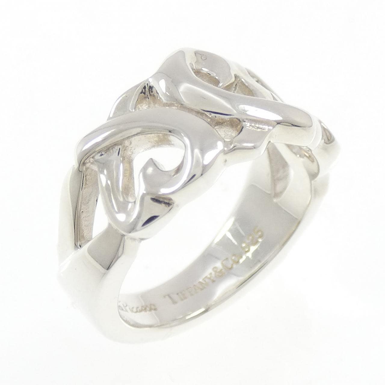 ティファニー トリプルラビングハート　コピー リング