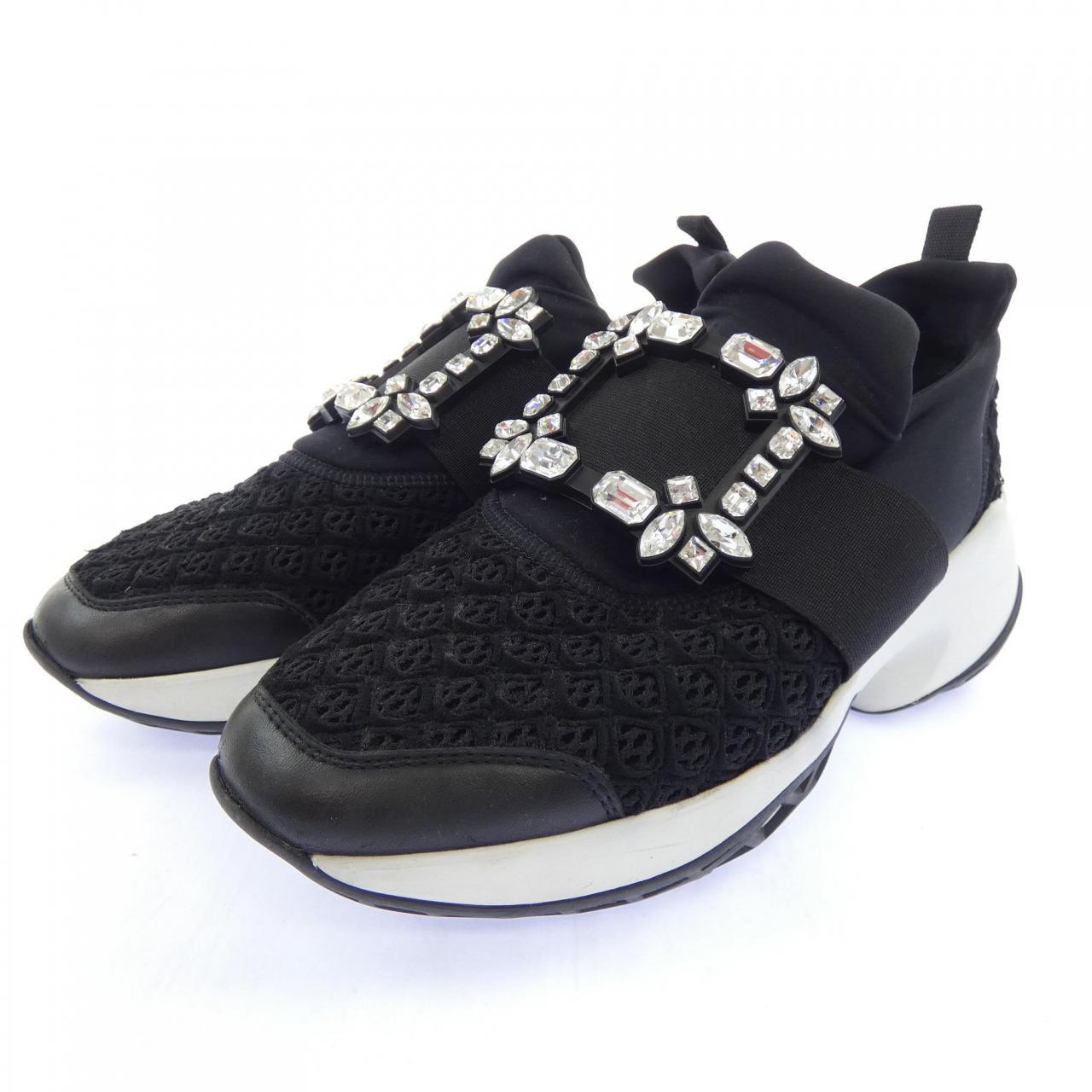 ロジェヴィヴィエ ROGER VIVIER ヴィヴ ラン　ストラスバックル スニーカー