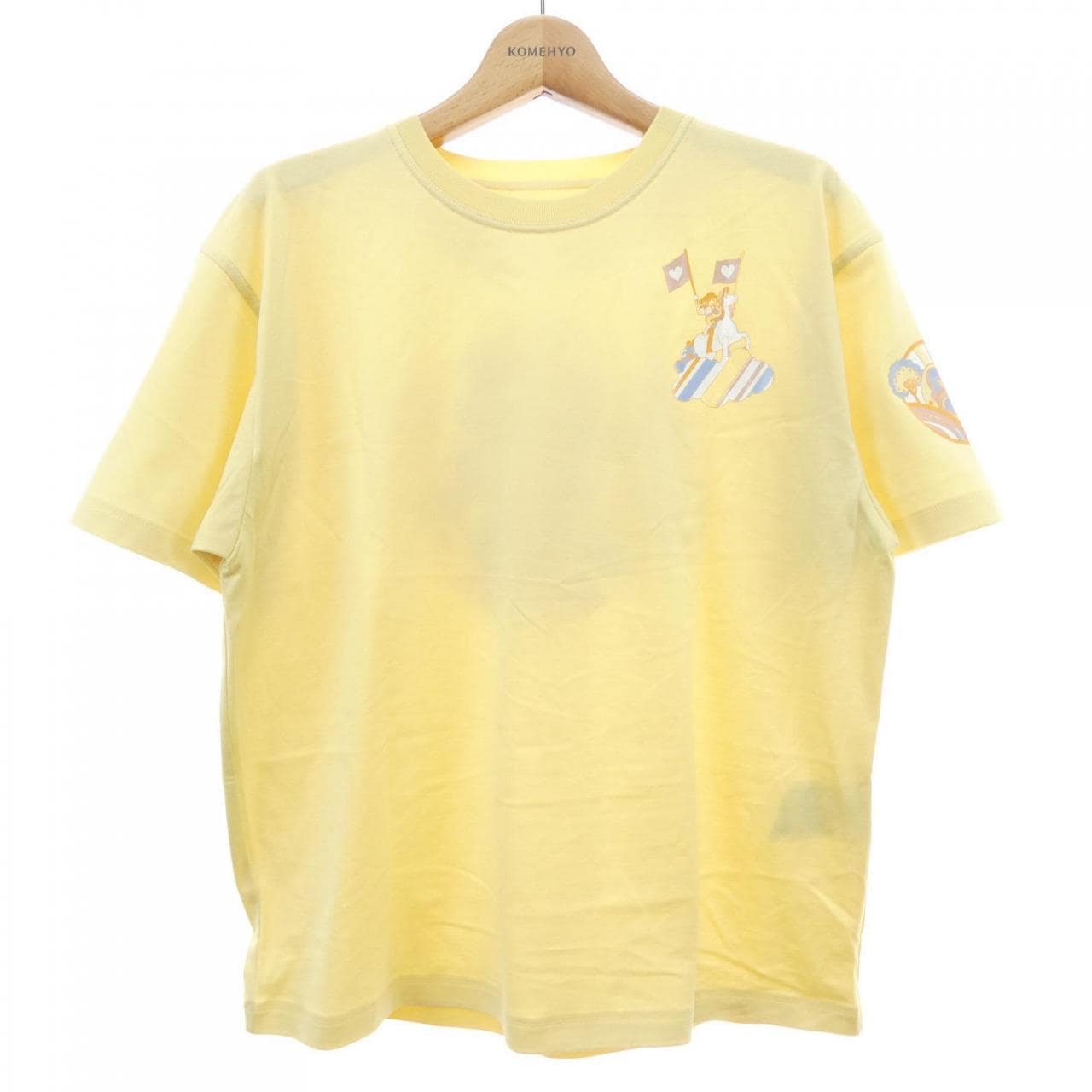 エルメス HERMES FAUBOURG RAINBOW 2E4602DU カルトゥッシュ Tシャツ