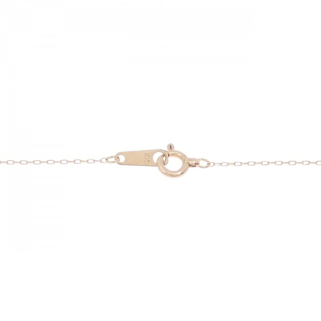 K10PG ダイヤモンド ネックレス 0.01CT