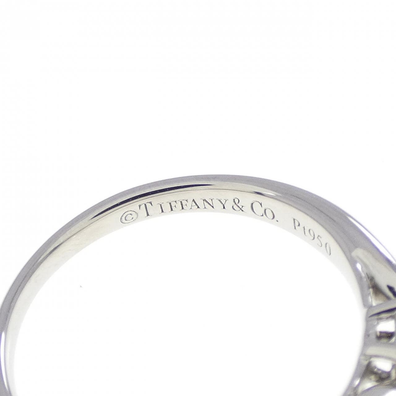 ティファニー ハーモニー リング 0.21CT F VS1 3EXT