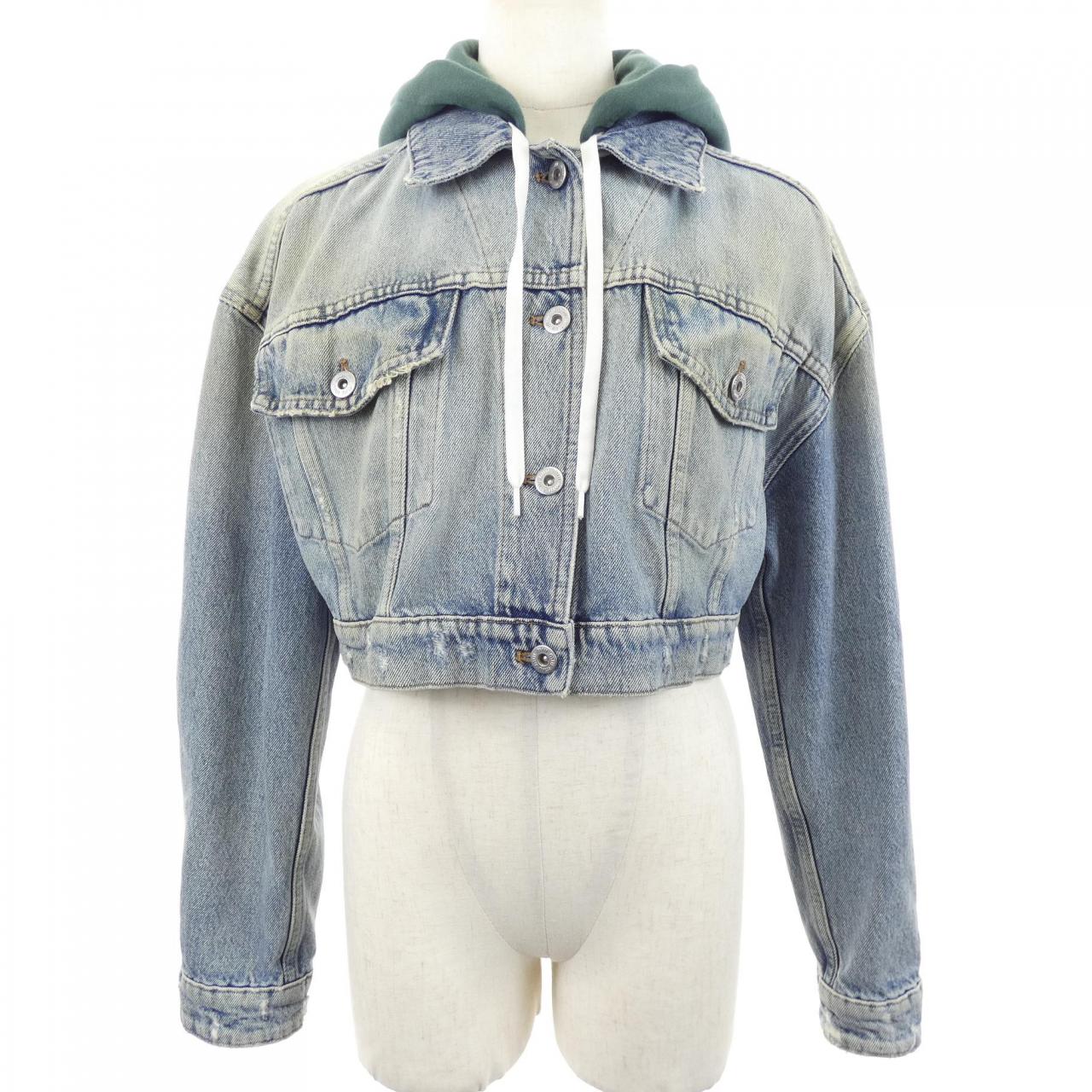 ミュウミュウ MIU MIU GWB063 1VZS デニムジャケット