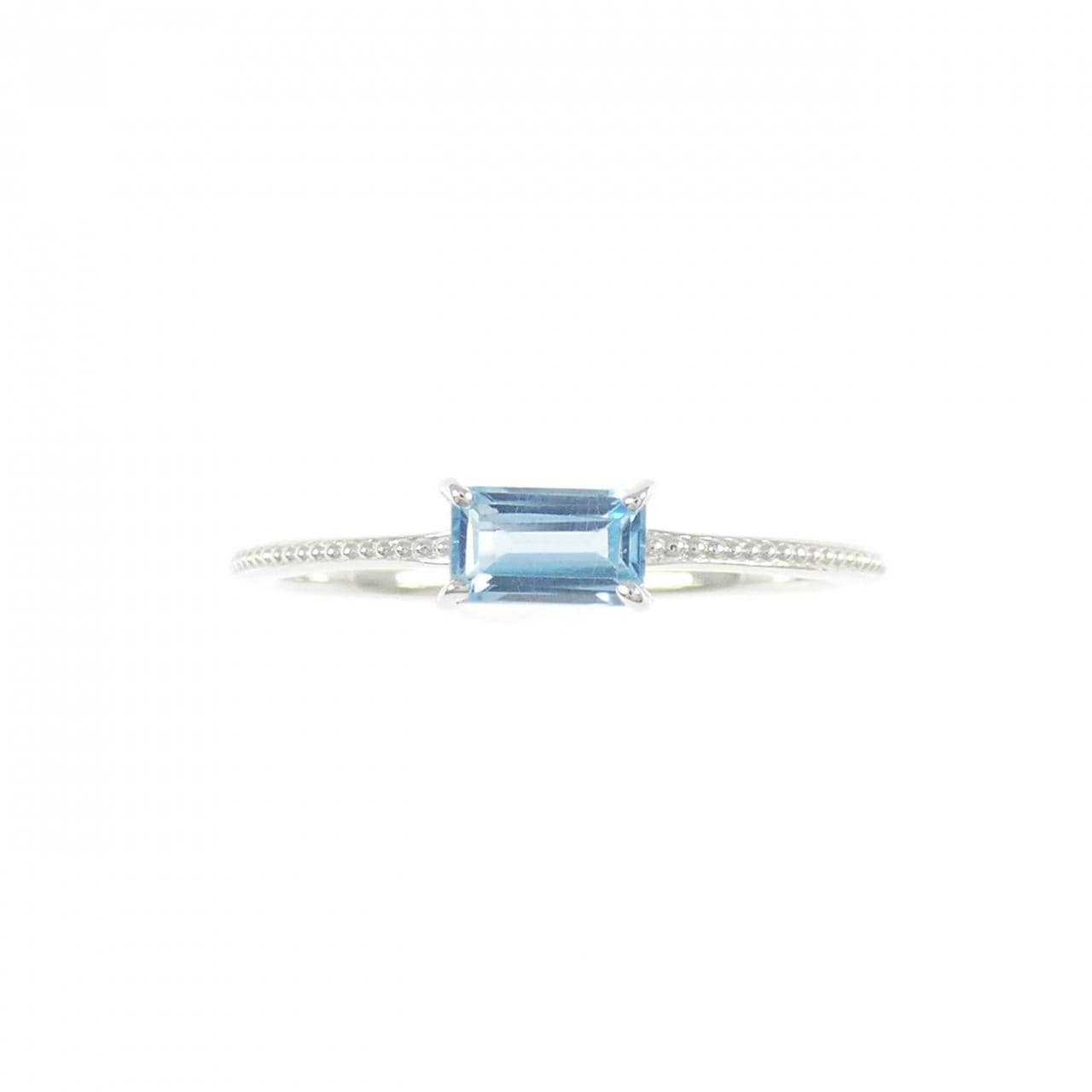 K10WG ブルートパーズ リング