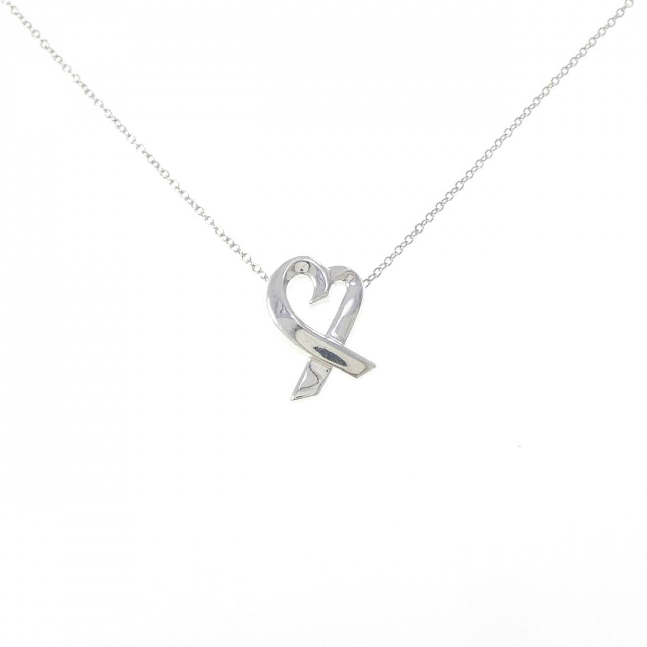 ティファニー ラビングハート スモール ネックレス