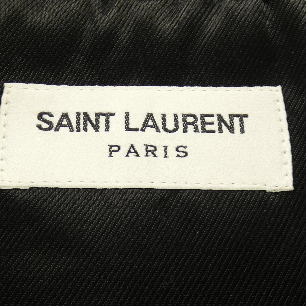 サンローラン SAINT LAURENT L01O　クラシックモーターサイクルジャケット 484284 Y5YA2 レザーライダースジャケット