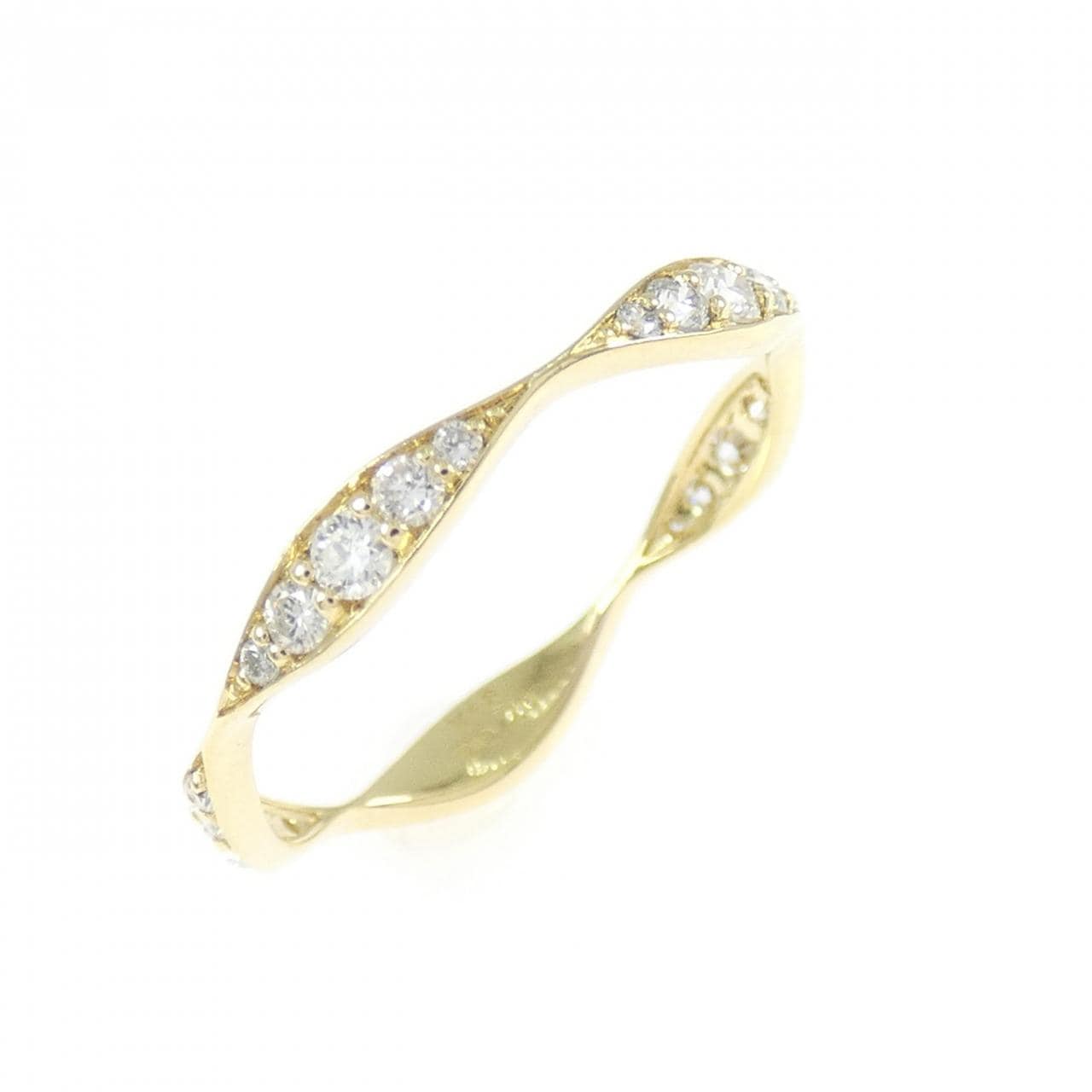 K18YG ダイヤモンド リング 0.20CT